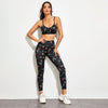 Longline Floral Print Sports Bra